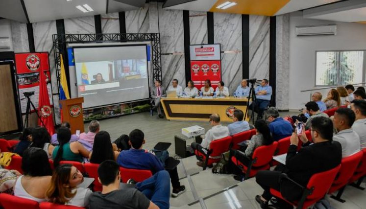La Universidad Libre, seccional Cúcuta, fue escenario de una audiencia pública sobre el proyecto de ley que busca actualizar el Código Procesal del Trabajo y de la Seguridad Social./ Foto cortesía Unilibre