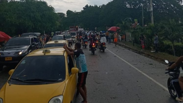 Vendaval en El Zulia. / Foto: Cortesía / La Opinión 