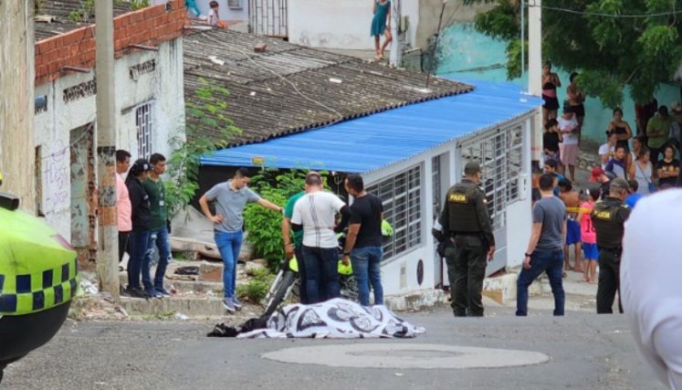 'El Gringo' intentó correr pero lo asesinaron en el barrio La Victoria de Cúcuta