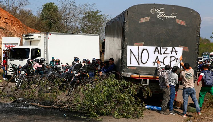 Paro de camioneros 