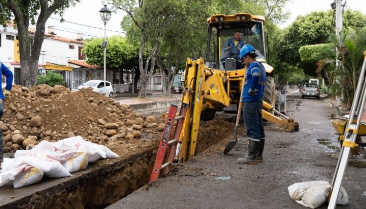 Reposición de redes de acueducto y alcantarillado en Cúcuta/Foto cortesía