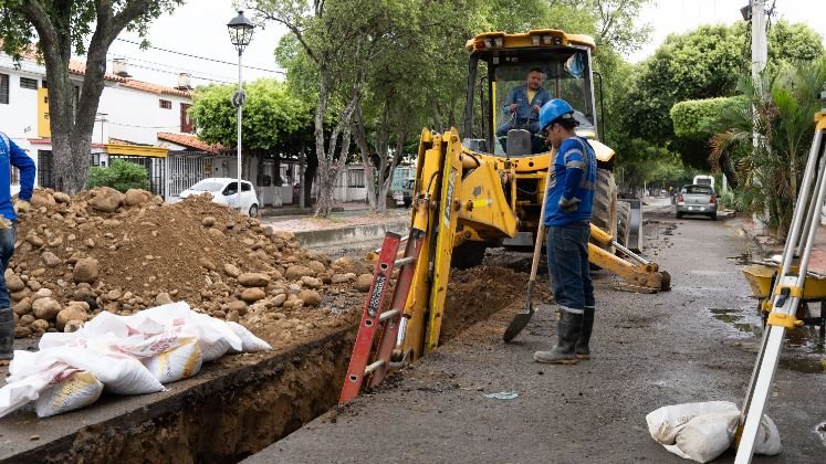 Reposición de redes de acueducto y alcantarillado en Cúcuta/Foto cortesía