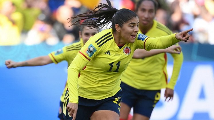 Catalina Usme, goleadora histórica de la selección Colombia.