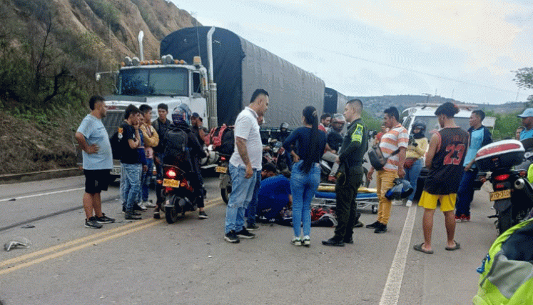 Accidente en la vía al Zulia
