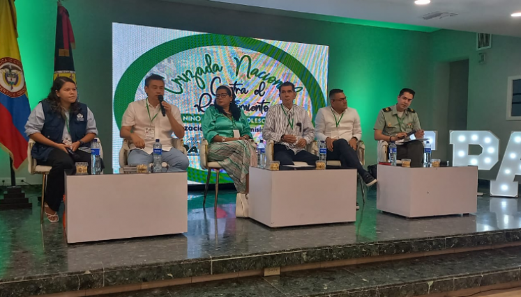 Panel de expertos disertó sobre el flagelo del reclutamiento infantil.