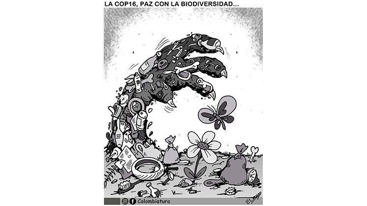 Caricatura @Colombiatura