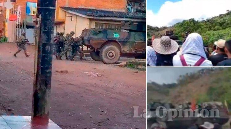 Combates entre el ejército y disidencias