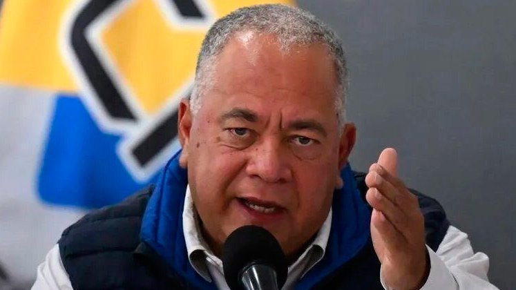 Elvis Amoroso, presidente del CNE Venezuela