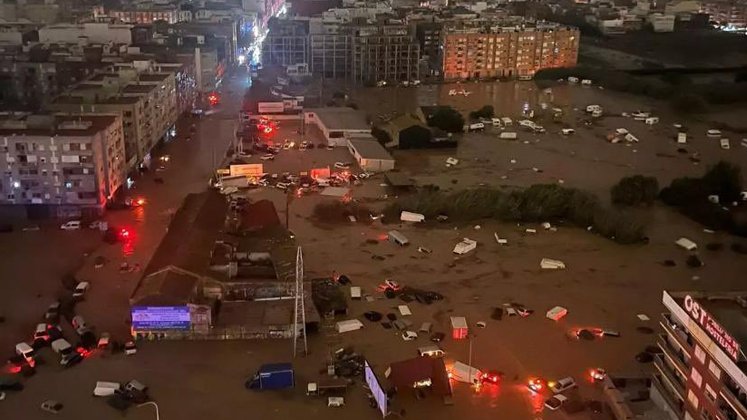 Emergencia por inundaciones en Valencia