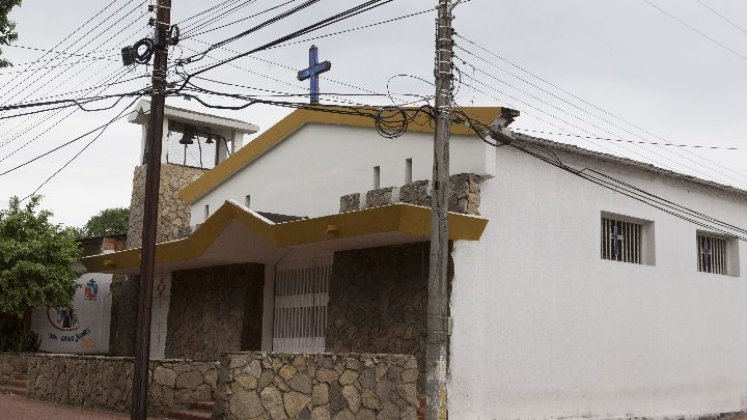 La Parroquia San Judas Tadeo fue construida con los aportes de varios vecinos. / Foto: Archivo.