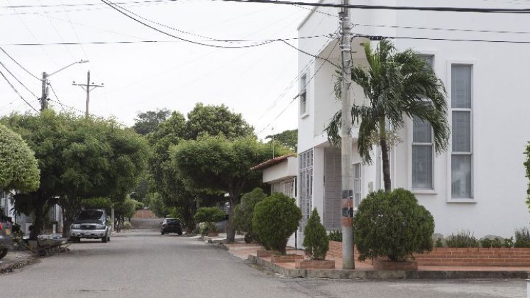 En el barrio viven personas de estratos sociales 2 y 3. / Foto: Archivo.