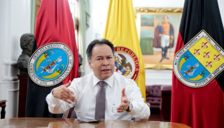 Gobernador William Villamizar Laguado/Foto cortesía