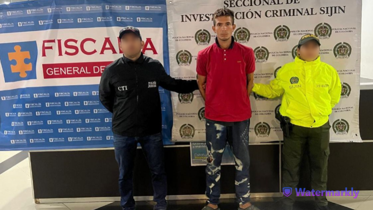 Sebastián Silva fue capturado por el asesinato de el Paisa, en el asentamiento humano Nueva ilusión.