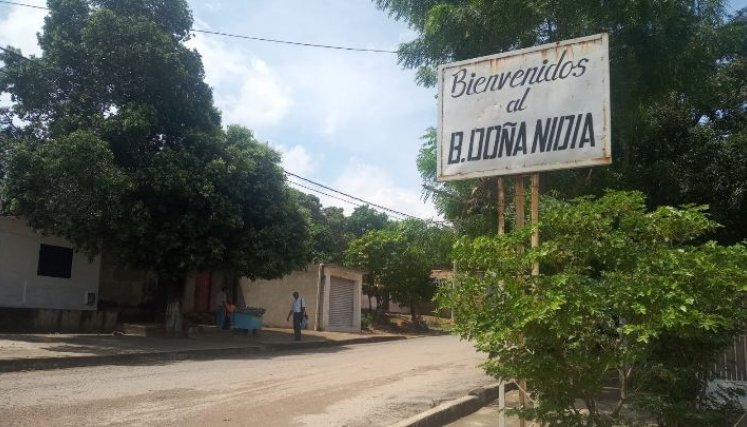 La persona que donó los terrenos para la construcción del barrio fue Ernestina Contreras de Moreno. / Foto: Archivo.