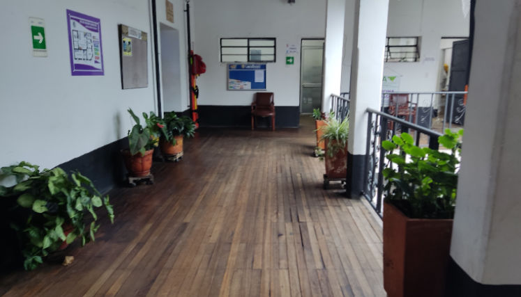 Así se encuentra por dentro el Palacio Municipal de Chinácota.