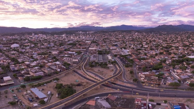 Panorámica aérea del centro de Cúcuta./Foto archivo/La Opinión