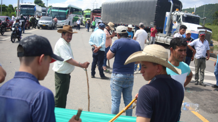 Sin avances transcurrió segunda jornada de paro de campesinos de páramo. 