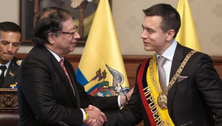 Presidente de Ecuador, Daniel Noboa, vendrá a Colombia para intentar reanudar compra de electricidad.