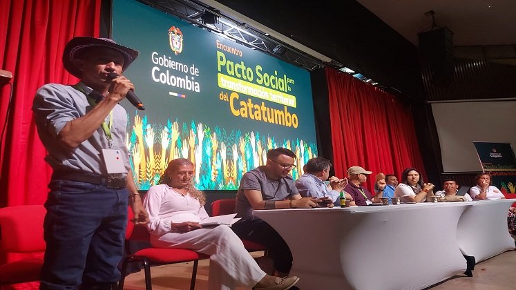 Dirigentes de la provincia de Ocaña se preguntan sobre la suerte del Pacto por la transformación social del Catatumbo. / Foto: Cortesía.