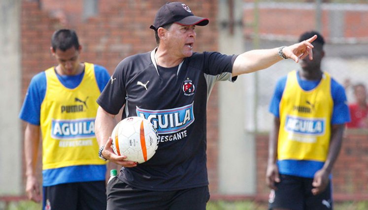 Pedro Sarmiento, DT del Cúcuta Deportivo 2008. 