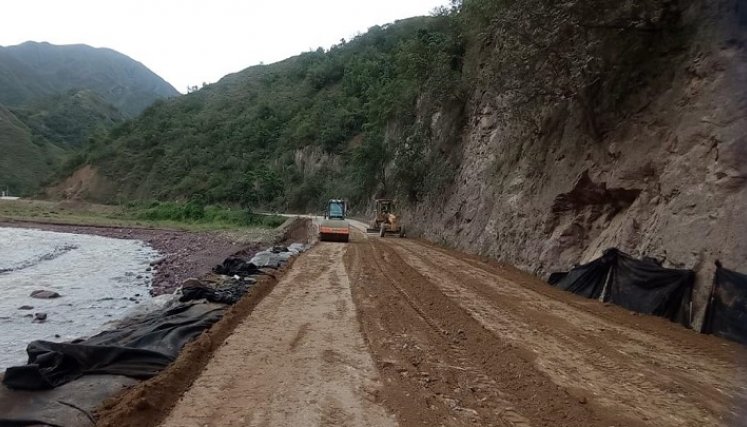 Finiquitó la urgencia manifiesta declarada en la carretera Ocaña-Cúcuta y se esperan los estudios y diseños para un nuevo trazado./ Foto: Cortesía