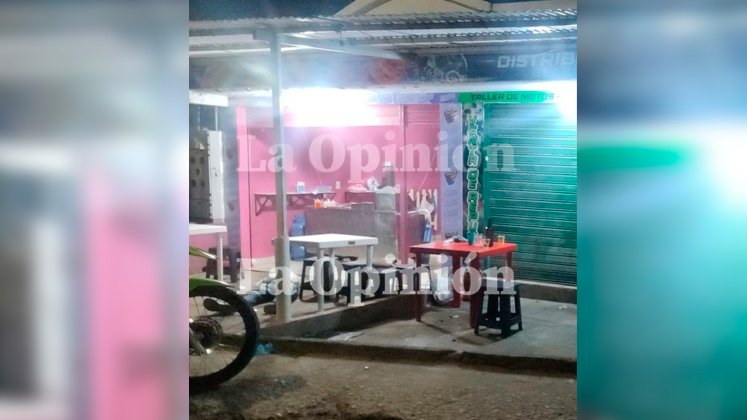 La víctima llevaba apenas un mes de haber arrendado el local para empezar su negocio. 