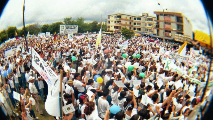 Los cucuteños saldrán este martes a marchar por la paz de la ciudad./Foto archivo