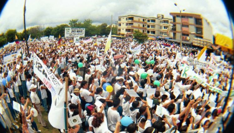 Los cucuteños saldrán este martes a marchar por la paz de la ciudad./Foto archivo
