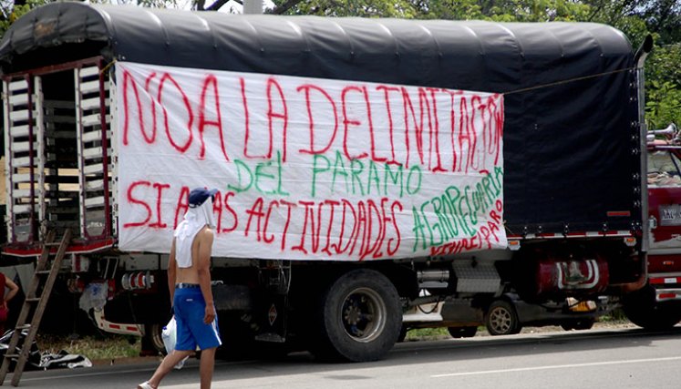 Los gremios esperan que el paro de los campesinos se levante pronto./ Foto Carlos Ramírez-La Opinión