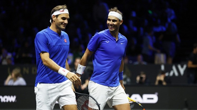 Roger Federer (suizo), Rafael Nadal (español).