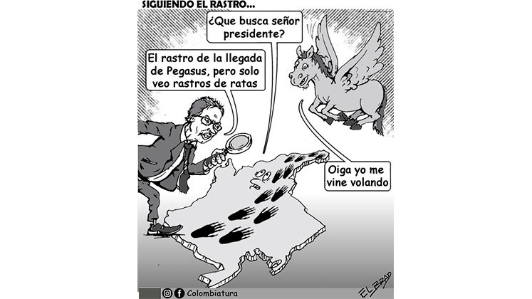 Caricatura @Colombiatura