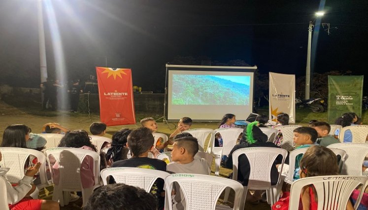 En Ocaña se promueve el cine en los barrios como instrumento transformador de las costumbres.