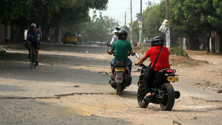 La pavimentación de la avenida 17 lleva casi dos décadas y no se ha concluido. /Foto: Archivo.