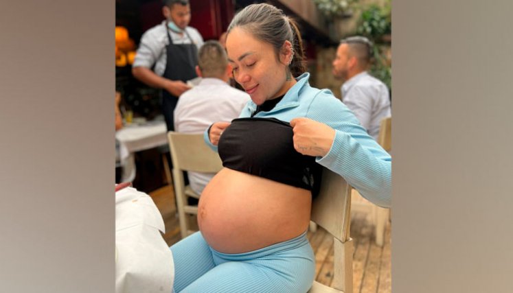 La empresaria se aventuró en la maternidad con el nacimiento de su hija Dafne, hace 7 meses.