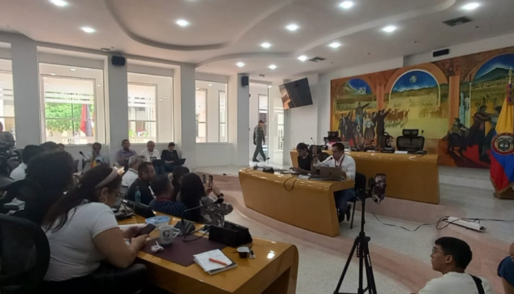 Concejales adelantan estudio del presupuesto de Cúcuta 2025.