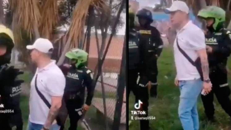 Revelan video posterior a la muerte del hijo del general en Bogotá