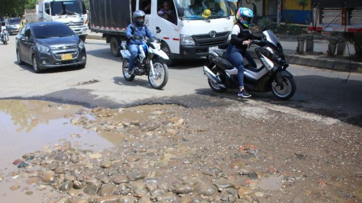 Estas cuatro avenidas son importantes corredores viales para el tránsito de Cúcuta. / Foto: Carlos Ramírez.