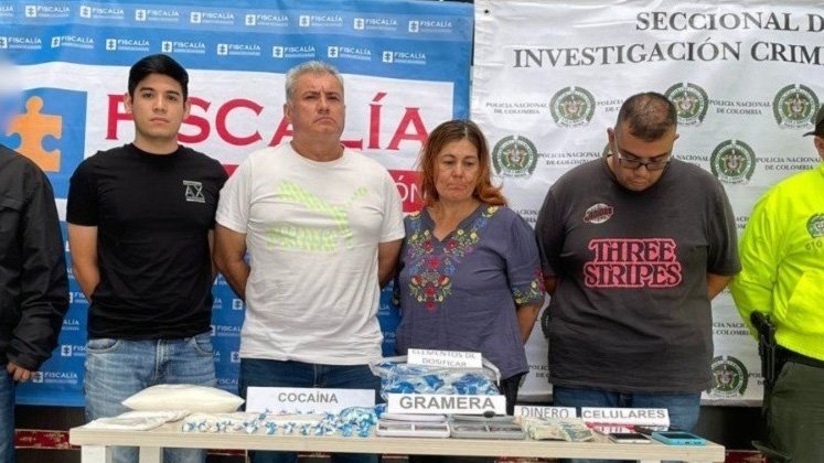 Madre, hijos y padrastro, juntos a una cárcel por comercializar droga en Cúcuta