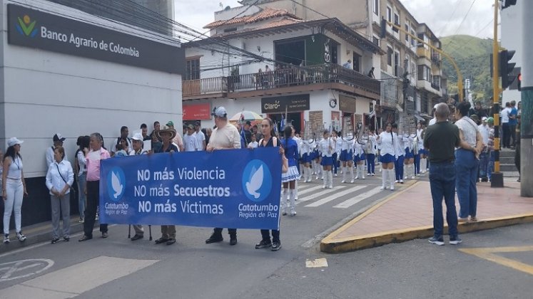 Los ocañeros repudian la práctica del secuestro y exigen la pronta liberación sanos y salvos./ Foto Cortesía para La Opinión