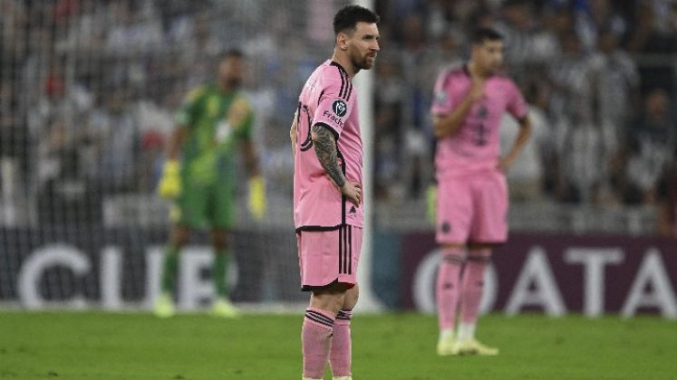 Messi cayó eliminado con el Inter Miami ante Altanta United. / Foto: Archivo.