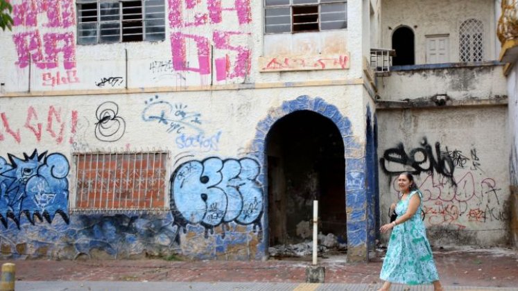 Durante años, la casona ha estado en abandono. / Foto: Carlos Ramírez.     