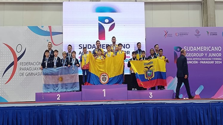 Selección Colombia de gimnasia artística AC1