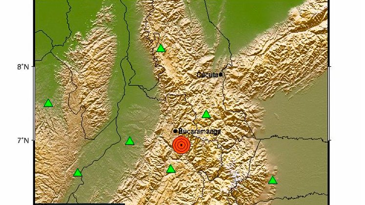 Temblores en Colombia