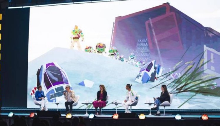La convención de fanáticos de Disney tuvo este sábado grandes sorpresas con la presencia de varias estrellas protagonistas de próximas series y películas. / Foto: Cortesía. 