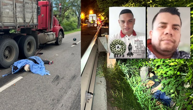 Víctimas de accidente