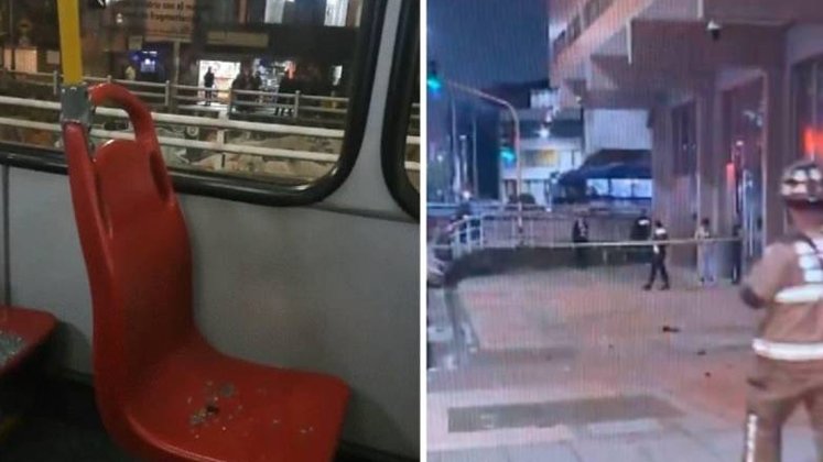 ataque en bus de Bogotá