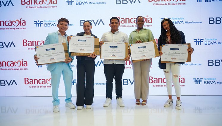 Becados por Bancamía. / Foto: Cortesía