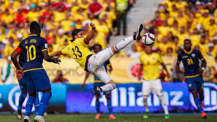 Las eliminatorias suramericanas continúan este martes con el choque Colombia vs Ecuador/Foto archivo