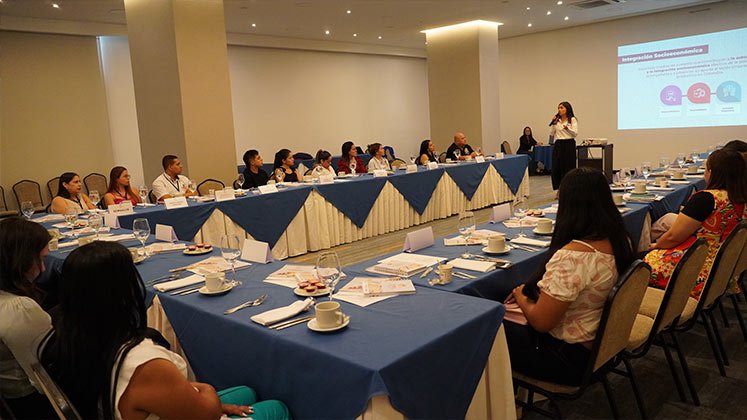 Empresarios de Cúcuta compartieron sus experiencias de contratar mano de obra venezolana./ Foto Cortesía