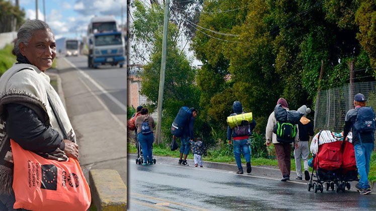 Migrantes venezolanos. / Foto: Cortesía